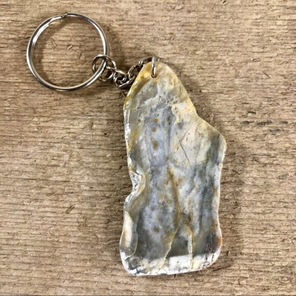 Handcrafted Texas Rock Hounder's Keychain - Picture 3 of 4